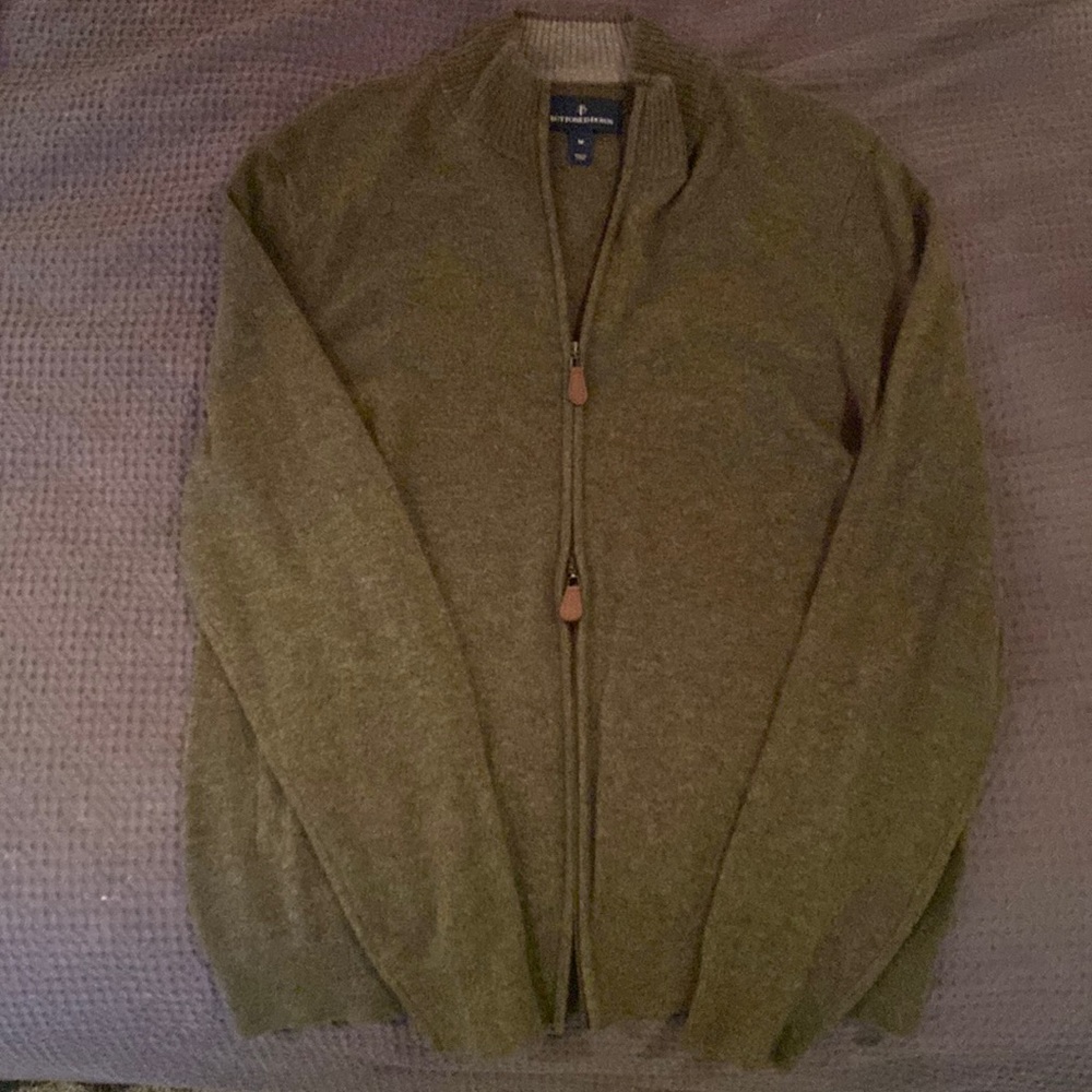 Buttoned Down - Cashmere sweater - mens size M